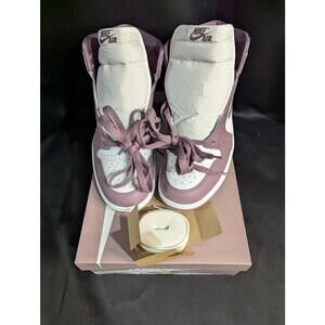 Jordan 1 High OG "Mauve" White Purple Size 10 NEW NIB DZ5485-105 Leather Sneaker